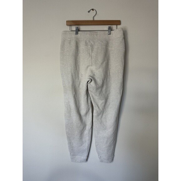 Lululemon Ribbed High-Rise Jogger 25" *7/8   LengthHeathered White Opal Sz 10 - Picture 3 of 5